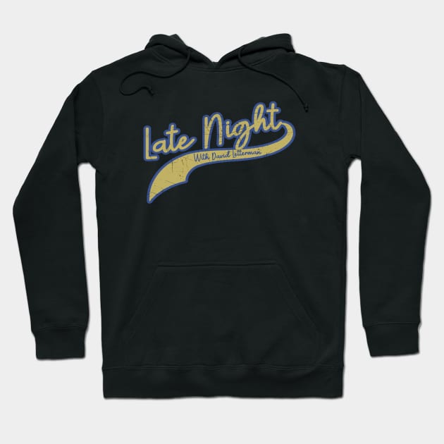 David Letterman_Late Night Hoodie by anwara